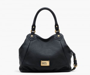 Black Marc Jacobs Re-Edition Fran Women's Handbags | USA 364108BNX