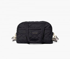 Black Marc Jacobs The Medium Weekender Women's Handbags | USA 491082MBF