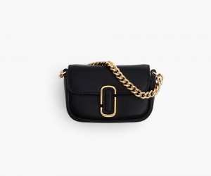 Black Marc Jacobs The Nano J Marc Bag Women's Charm | USA 853694DZF