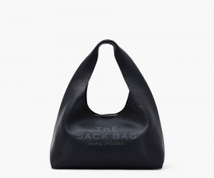 Black Marc Jacobs The Sack Women's Handbags | USA 853602FNE