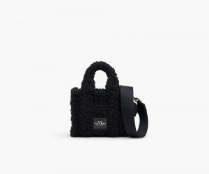 Black Marc Jacobs The Teddy Mini Women's Tote Bag | USA 820597VXO