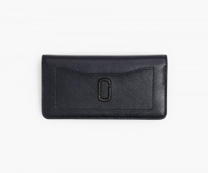 Black Marc Jacobs The Utility Snapshot Long Women's Large Wallets | USA 950462FWL