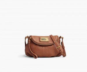 Brown Marc Jacobs Re-Edition Mini Natasha Women's Handbags | USA 043951DON