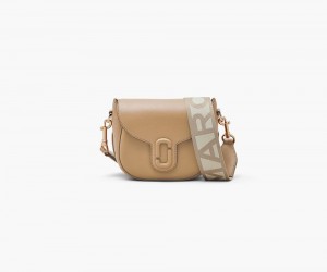 Brown Marc Jacobs The J Marc Small Women's Saddle Bag | USA 457902SLR