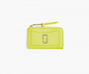 Green Marc Jacobs The Utility Snapshot Top Zip Multi Women's Large Wallets | USA 185379BUJ