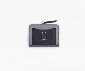 Grey Marc Jacobs The Utility Snapshot Mini Compact Women's Small Wallets | USA 807463HWR