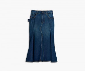 Indigo Marc Jacobs The Paneled Women's Skirt | USA 213964WNE