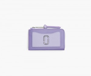 Lavender Marc Jacobs The Utility Snapshot Top Zip Multi Women's Large Wallets | USA 904231EZW