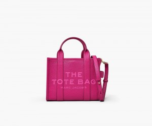 Pink Marc Jacobs The Leather Small Women's Tote Bag | USA 413285CER