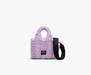 Purple Marc Jacobs The Teddy Mini Women's Tote Bag | USA 653418JIH