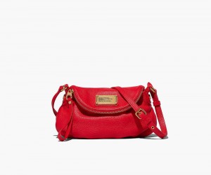 Red Marc Jacobs Re-Edition Mini Natasha Women's Handbags | USA 128690MWU