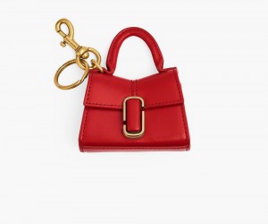 Red Marc Jacobs The Nano St. Marc Top Handle Women's Charm | USA 759382ZDF