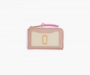 Rose Marc Jacobs The Utility Snapshot Top Zip Multi Women's Large Wallets | USA 243879XAL