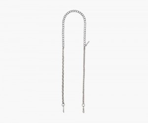 Silver Marc Jacobs The Chain Women's Bag Strap | USA 169043PBY