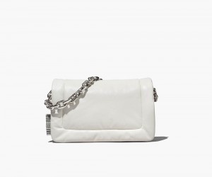 White Marc Jacobs The Barcode Pillow Women's Handbags | USA 067835CES