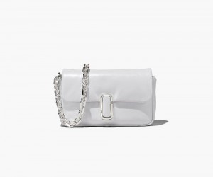 White Marc Jacobs The J Marc Mini Pillow Women's Handbags | USA 709824WQI