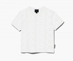 White Marc Jacobs The Monogram Baby Women's T-Shirt | USA 365810VLM