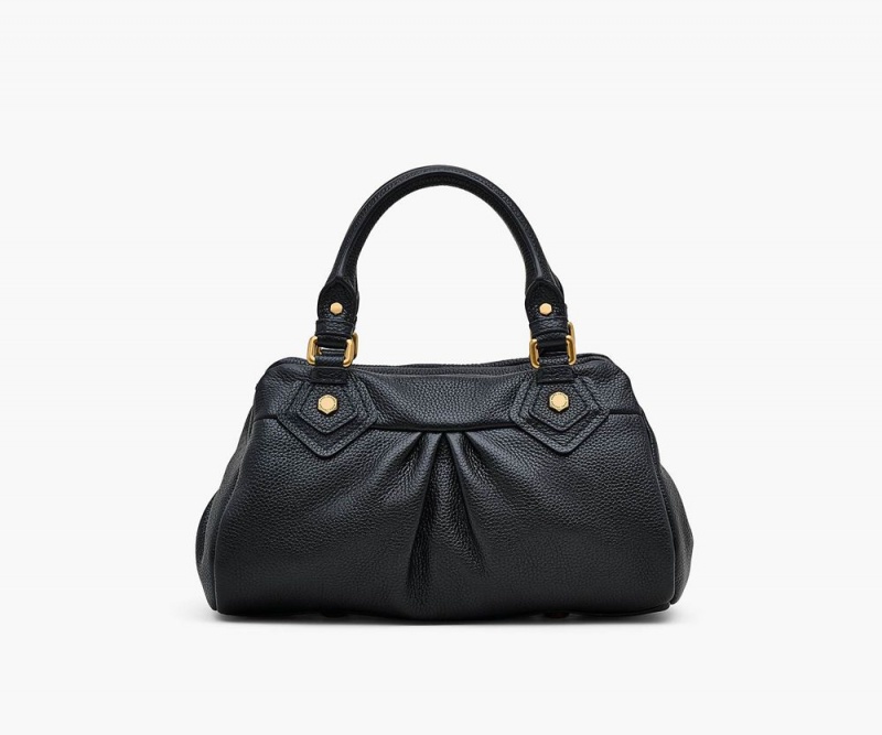 Black Marc Jacobs Re-Edition Baby Groovee Women's Handbags | USA 768315PMI