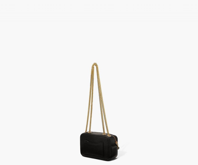 Black Marc Jacobs The Glam Shot 17 Women's Handbags | USA 248569JTY