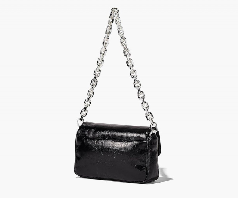 Black Marc Jacobs The J Marc Mini Pillow Women's Handbags | USA 904216SRL