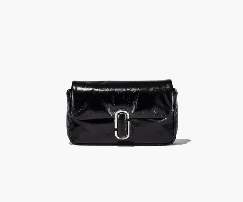 Black Marc Jacobs The J Marc Mini Pillow Women's Handbags | USA 904216SRL