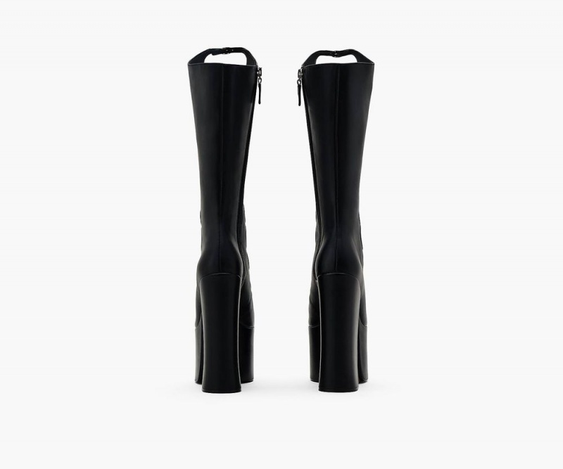 Black Marc Jacobs The Kiki Knee-High Women's Boots | USA 830196JKR