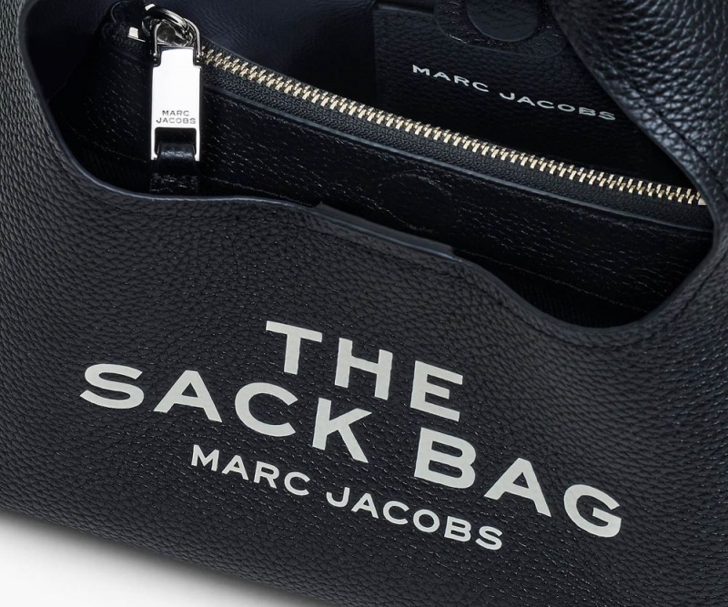 Black Marc Jacobs The Mini Sack Women's Handbags | USA 520168UFL