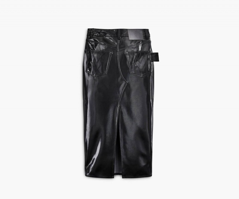 Black Marc Jacobs The Reflective Women's Skirt | USA 974283PNX