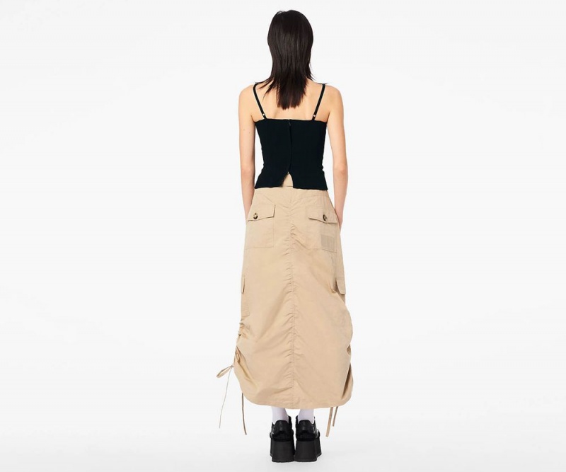 Black Marc Jacobs The Structured Camisole Women's Tops | USA 820746XKG