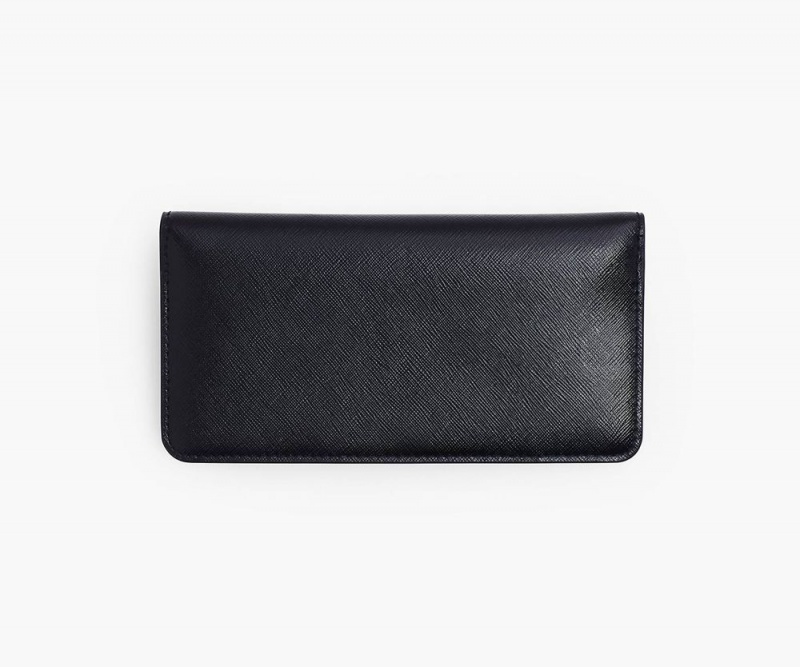 Black Marc Jacobs The Utility Snapshot Long Women's Large Wallets | USA 950462FWL