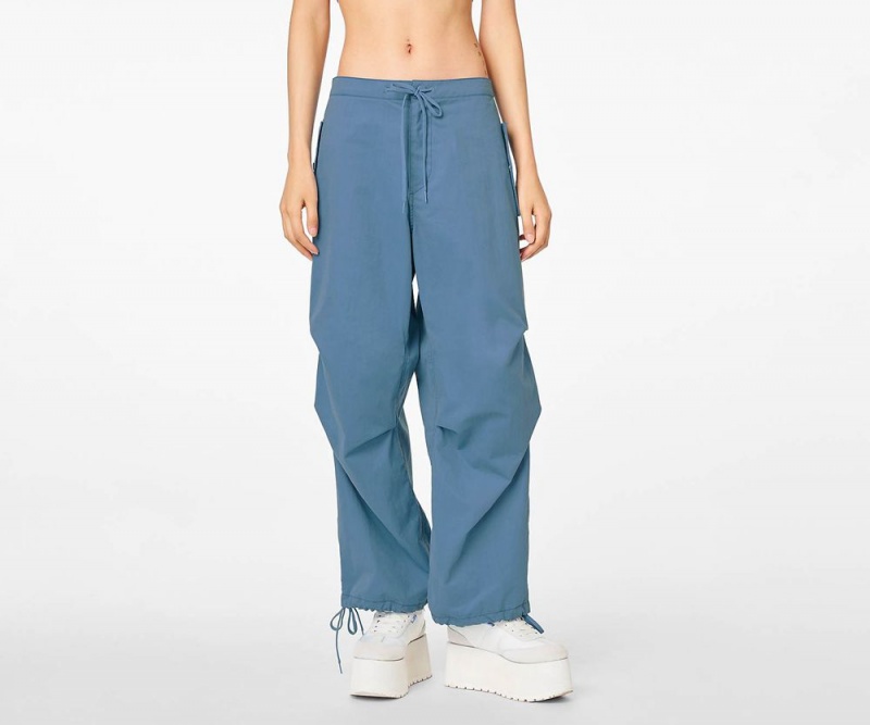 Blue Marc Jacobs The Baggy Drawstring Women's Pants | USA 745391YUM