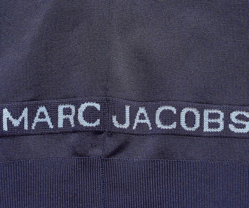 Blue Navy Marc Jacobs The Cropped Women's Cardigan | USA 409872ULP