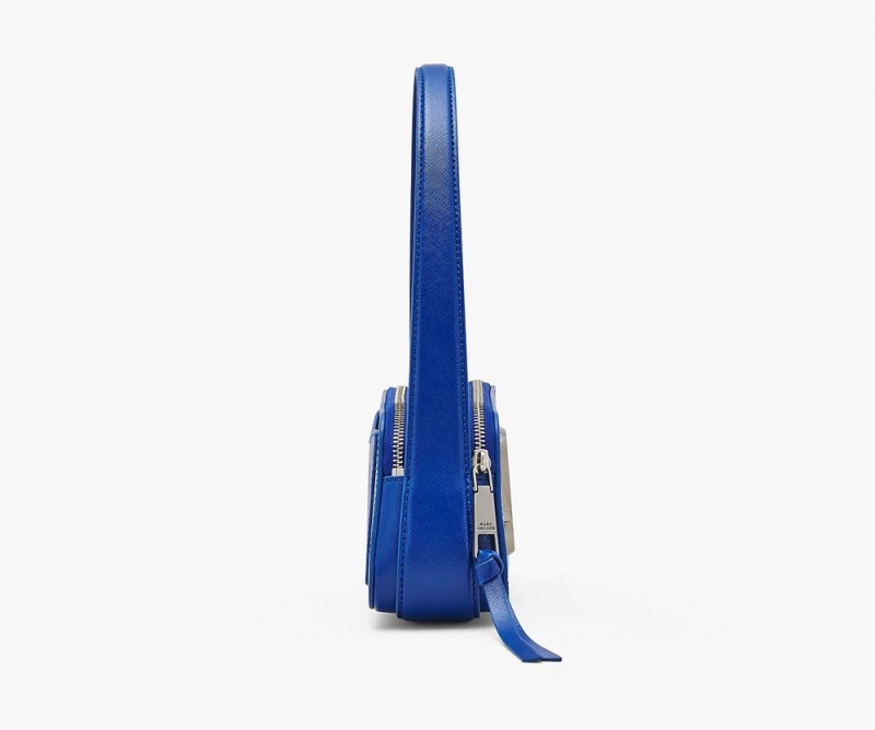 Deep Blue Marc Jacobs The Slingshot Women's Handbags | USA 925631GOS