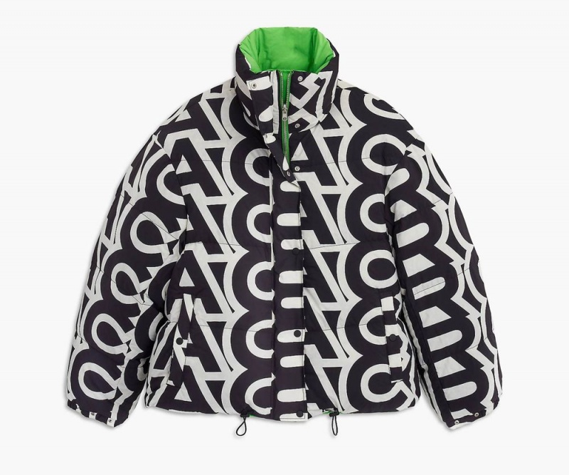 Green Marc Jacobs The Reversible Puffer Women's Jacket | USA 091457CFN