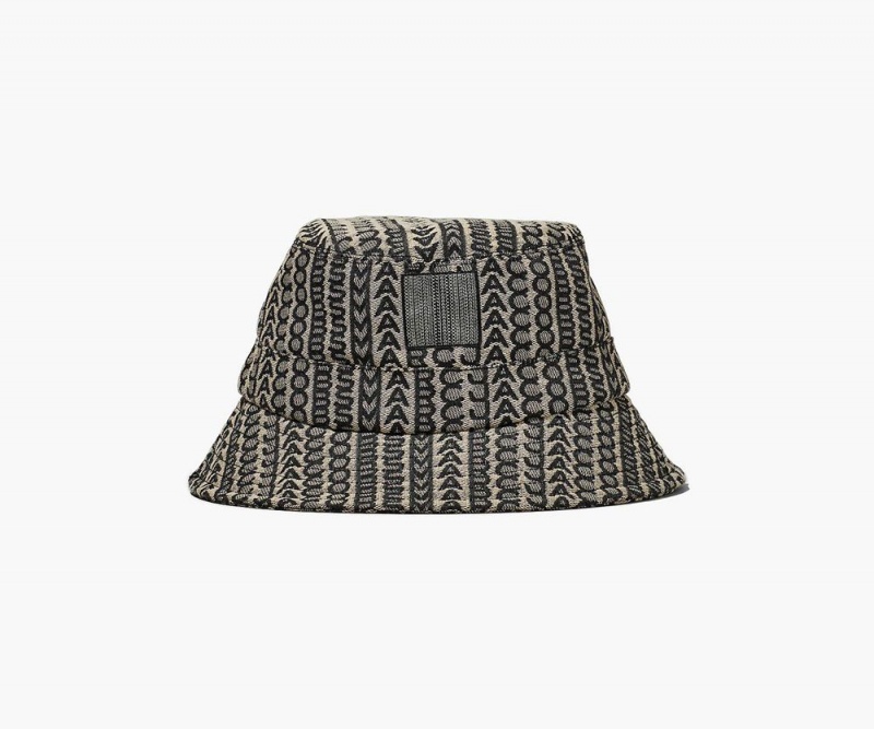 Grey Marc Jacobs The Monogram Bucket Women's Hats | USA 903182FZH