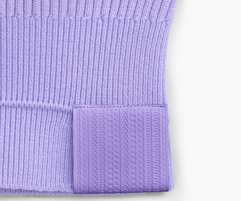 Lavender Marc Jacobs The Femme Crewneck Women's Sweater | USA 750923SDV