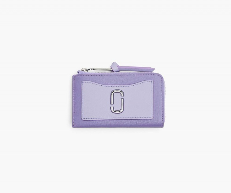 Lavender Marc Jacobs The Utility Snapshot Top Zip Multi Women\'s Large Wallets | USA 904231EZW