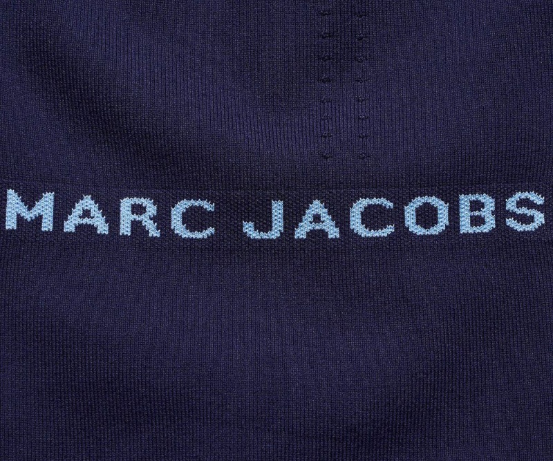 Navy Marc Jacobs The Knit Sweat Women's Pants | USA 834579FLE