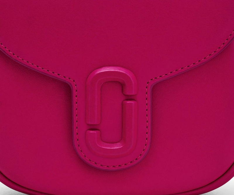 Pink Marc Jacobs The J Marc Small Women's Saddle Bag | USA 896734INJ