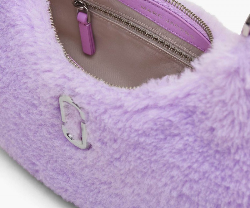 Purple Marc Jacobs The Teddy Curve Women's Handbags | USA 695701USL