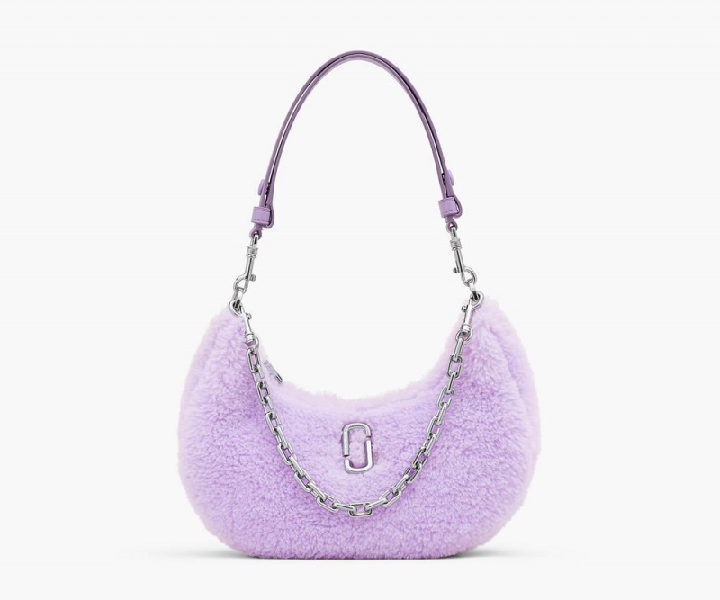 Purple Marc Jacobs The Teddy Curve Women\'s Handbags | USA 695701USL