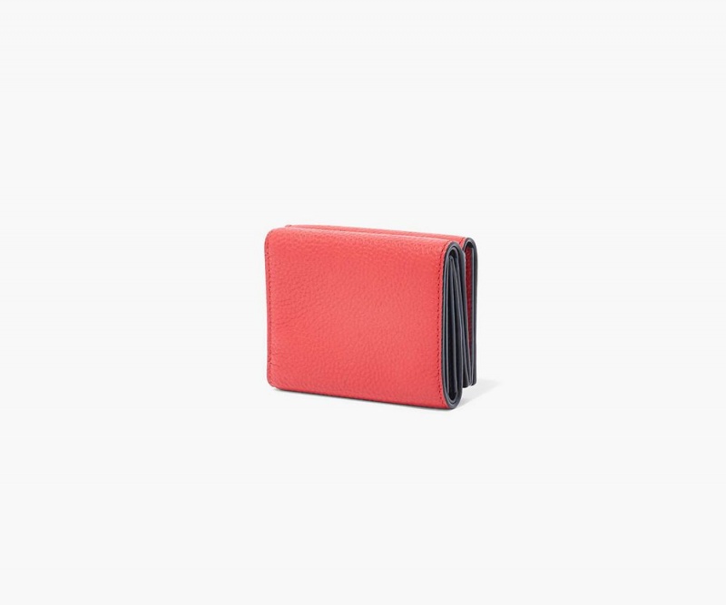 Red Marc Jacobs The Bold Medium Trifold Women's Small Wallets | USA 360498CGH