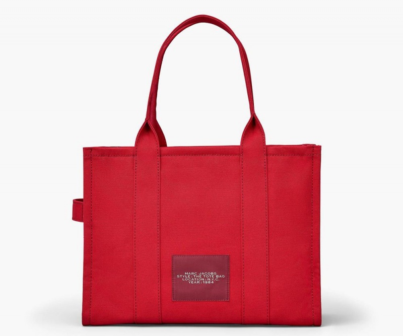 Red Marc Jacobs The Large Women's Tote Bag | USA 105768MTB