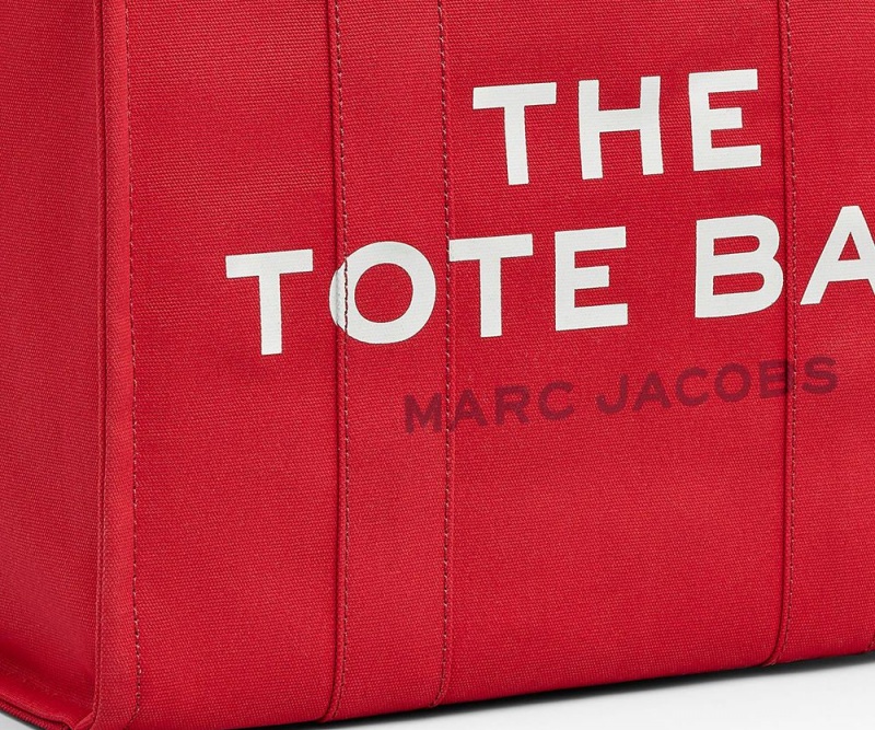 Red Marc Jacobs The Large Women's Tote Bag | USA 105768MTB