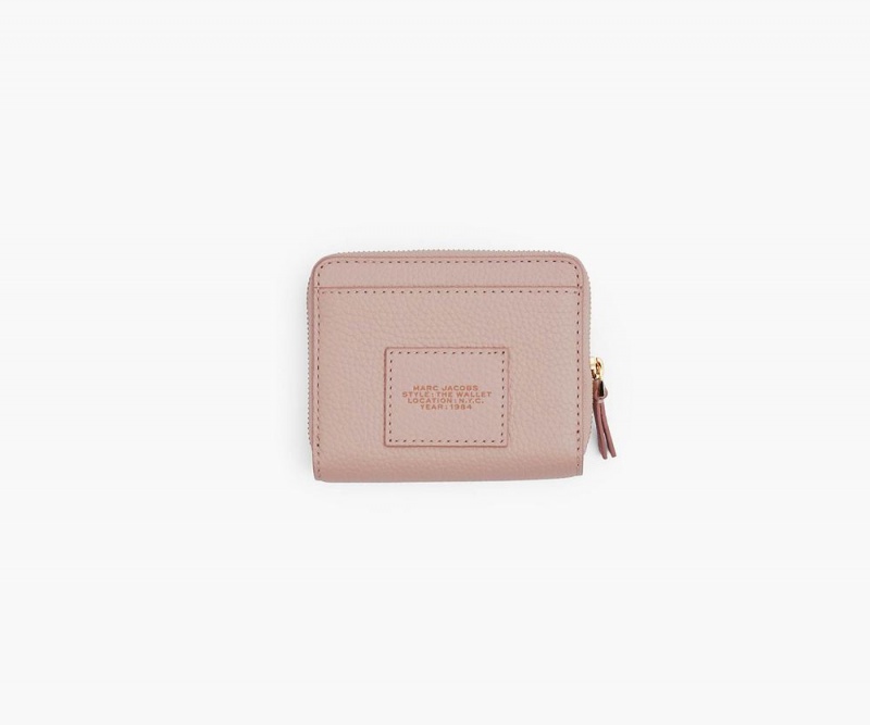 Rose Marc Jacobs The Leather Mini Compact Women's Small Wallets | USA 489037SXE