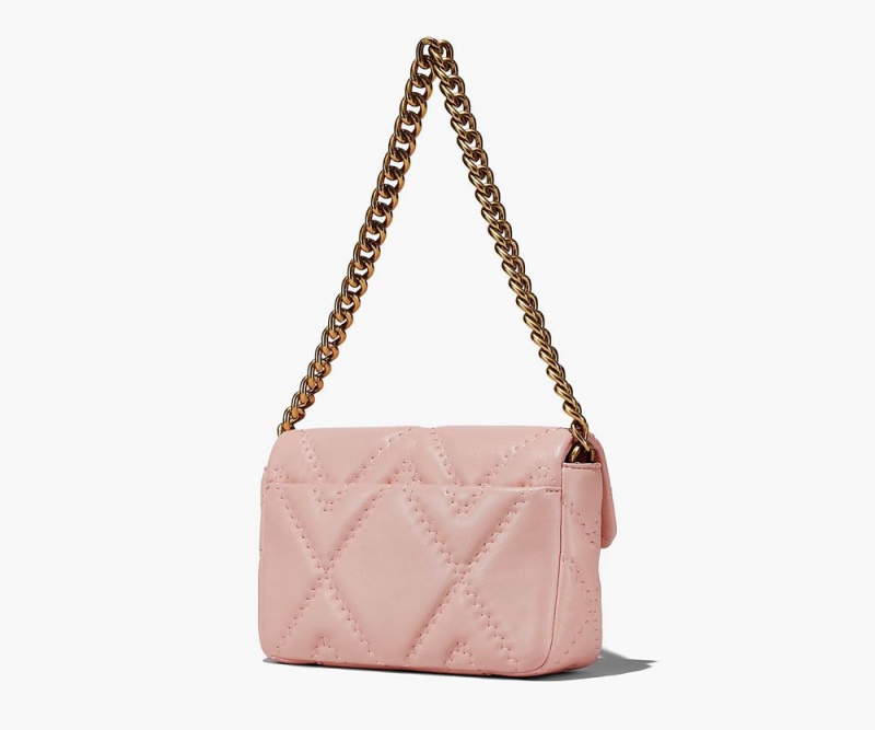 Rose Marc Jacobs The Quilted Leather J Marc Women's Shoulder Bag | USA 972081ZVY