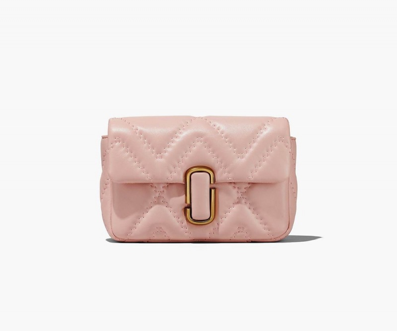 Rose Marc Jacobs The Quilted Leather J Marc Women's Shoulder Bag | USA 972081ZVY