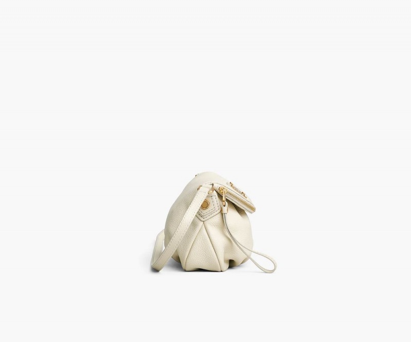 White Marc Jacobs Re-Edition Mini Natasha Women's Handbags | USA 897642DJI