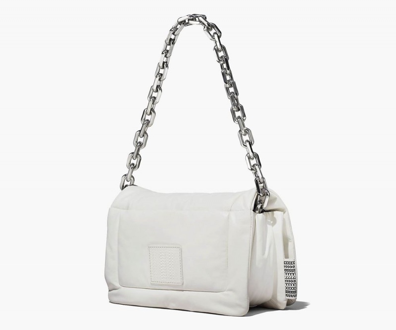 White Marc Jacobs The Barcode Pillow Women's Handbags | USA 067835CES