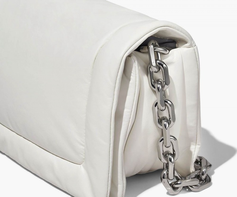 White Marc Jacobs The Barcode Pillow Women's Handbags | USA 067835CES